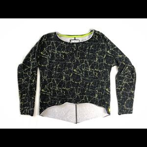 Marc New York High Low Cropped Pullover